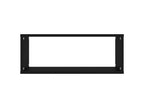 Bohometop wall shelves, 4 pcs, black, 60x15x23 cm, 06866BNQT