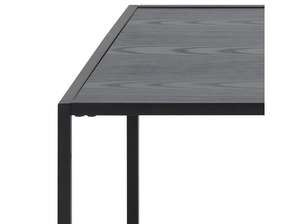 Sea Coffee table with black magazine rack.