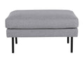 Bohometop black and gray footstool. 55505PMKQ