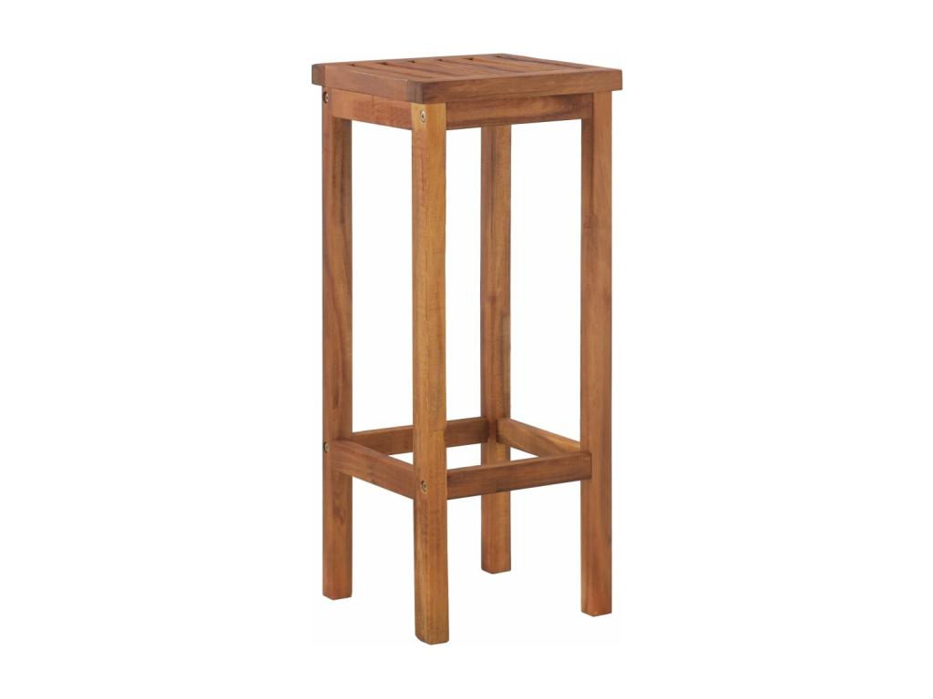 7-piece garden bar set, solid wood, Bohometop 2 66362BXHF