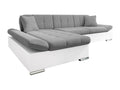 Homelumiere 152 Grey Corner Sofa with Sleeping Function and Bedding Box, 278x161x76cm