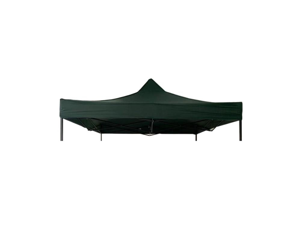Replacement Cover for Gazebo, Green Polyester, UV Resistant, 3x3, 80324WVNH