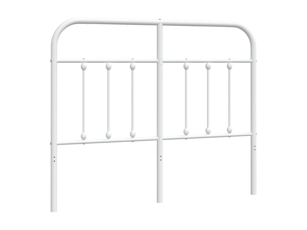 White metal headboard 120 cm 13108KEDF