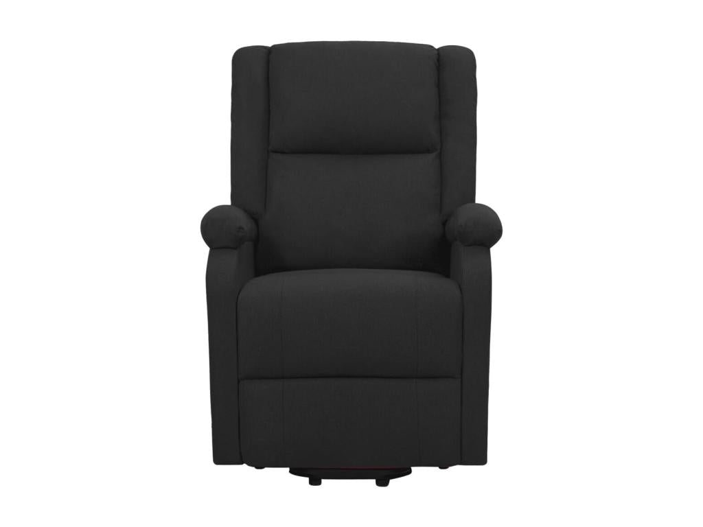 Black Fabric Massage Chair 53416BWSU