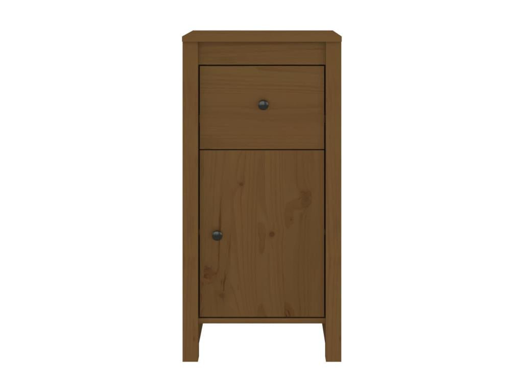 Honey Brown Sideboard 40x35x80 cm Solid Pine Wood 57797ZFUP