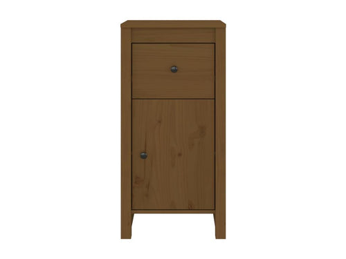 Honey Brown Sideboard 40x35x80 cm Solid Pine Wood 57797ZFUP