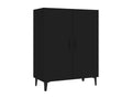 Black Buffet 70x34x90 cm Engineered Wood 46488EFWP