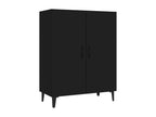 Black Buffet 70x34x90 cm Engineered Wood 46488EFWP