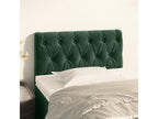 Dark Green Headboard 80x7x78/88 cm Velvet