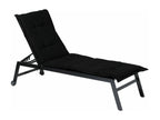 Bohometop chaise lounge cushion 200x60 cm Black 31360BADS