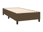 Bohometop bed base and mattress with LED light, dark brown, 90x200cm, 07340MSXQ