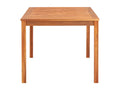 Bohometop - Garden table 150x90x74 cm Bohometop solid wood 29068YZFL