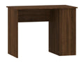 Brown oak desk 100x55x75 cm engineered wood 06865LULR