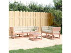 Bohometop 5-piece garden furniture set with cushions, solid wood, 48133ZRVB