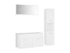 White Bathroom Furniture Set 14 17227DEEK