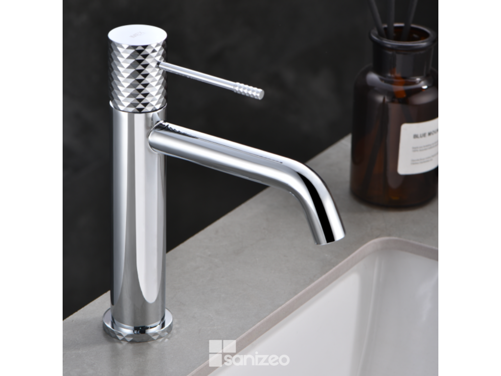 Bohometop BDG053-1 38494DMYI Anti-Limescale Basin Mixer Tap with Low Spout