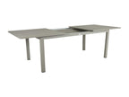 Bohometop 40488TMOP Extendable Garden Table in Sand Grey Aluminium 194/314 cm