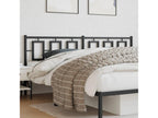 Black metal headboard 200cm