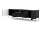 Bohometop RTV200 2D2D TV Stand 200x42x58 Black 27703YAST
