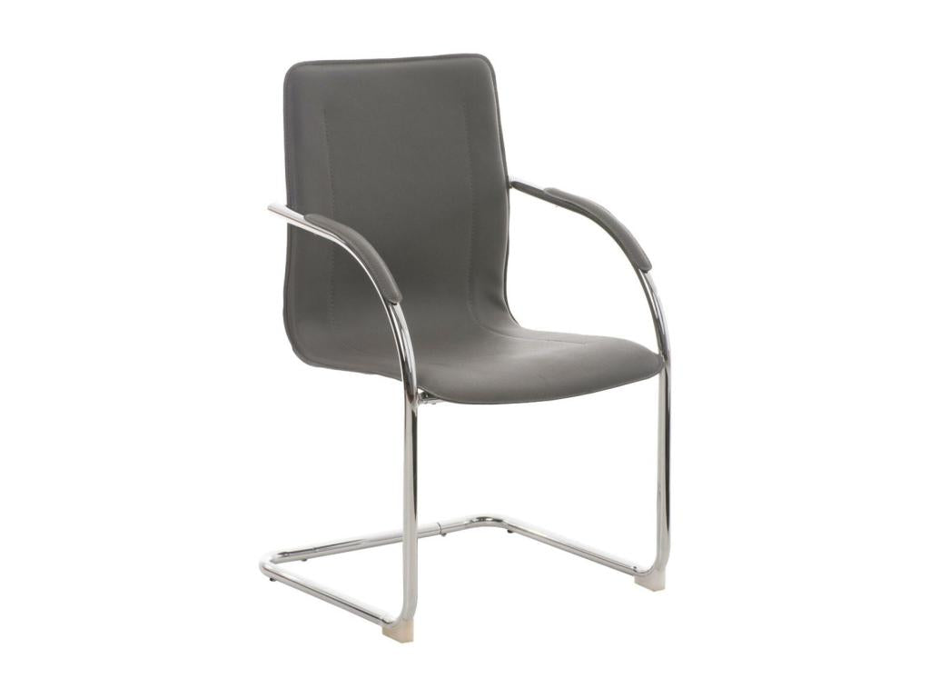 Rocking chairs - Faux leather - Grey - Bohometop V2 90028JEZN