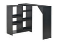Black high bar table 138x40x120 cm 0902049 05589ZVYM