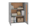 Homelumiere wall-mounted cabinet, grey, 69.5x32.5x90 cm