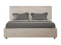 Bohometop 94867ARFH Upholstered Storage Bed 160x190cm Sand Microfiber