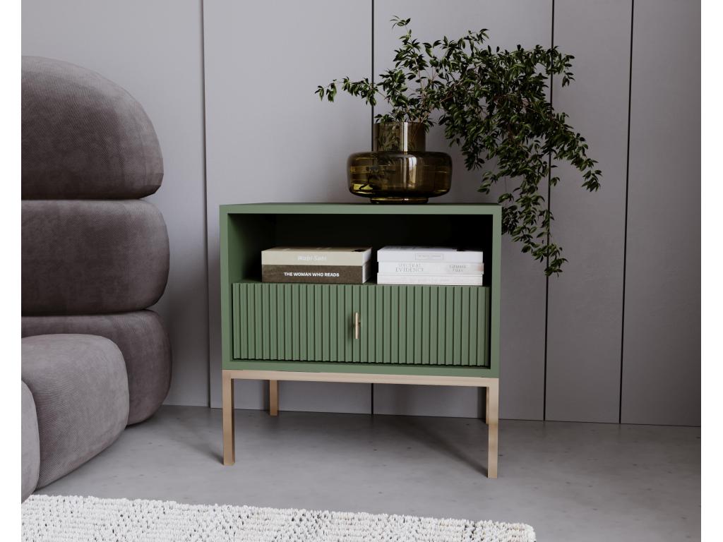 Bohometop NS54 1D Bedside Table 54x39x52 Green 55104WDDE