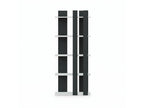 Bohometop Anthracite Bookcase 75x20x180 cm Bohometop 87121GBTL