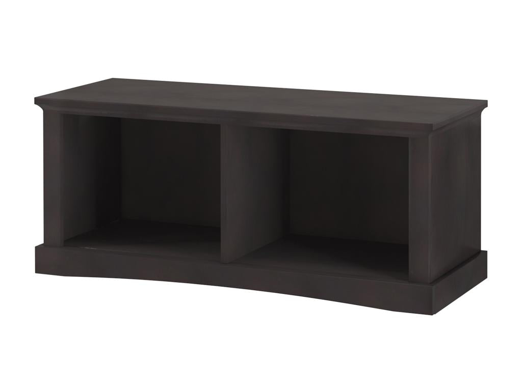 Bohometop - Bench with storage in brown pine 74601UOWR