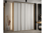 Bohometop 6-Door Sliding Wardrobe 235.2/200/45 3 Doors Bohometop/White/Silver 26343DVOT