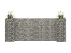 Gabion planter, 260x40x100 cm, 02 0000864 83283SYXG