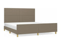Bohometop bed frame with headboard, 180x200 cm, fabric, 31388VUCU