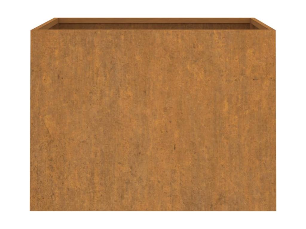 Corten steel planter 62x47x46 cm 89478QLIV
