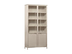 Exhibit XL - 2-Door Metal Display Case H200cm - Sand 87534GKBD
