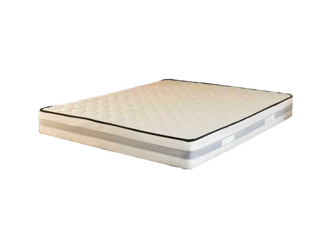 90x200 cm Memory Foam Mattress 70 kg/m³ - 25.5 cm Thick - Firm - 7 Comfort Zones - Homelumiere Cushioned Polyester