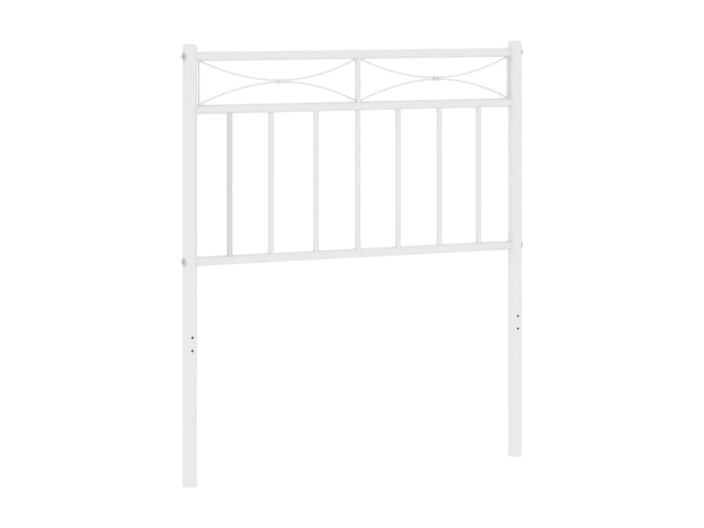 White metal headboard 75cm 50137JZJQ