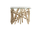 Driftwood/Glass Console - Homelumiere