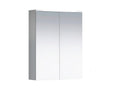 Bohometop White Bathroom Wall Cabinet with Mirror 60x78x18 cm Bohometop 71805SINA