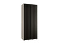 Bohometop 6 Sliding Door Wardrobe 235.2/110/45 2 Doors White/Black/Black 85349HJVJ
