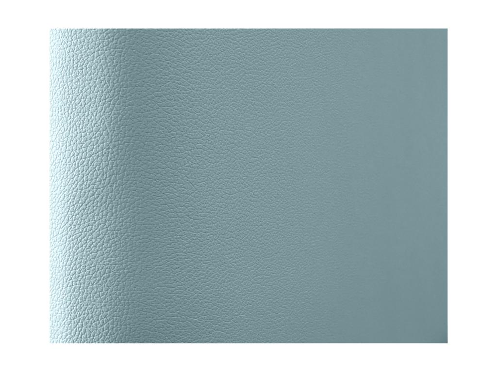 Bohometop Upholstered Headboard in High-Quality Faux Leather, Bohome Top, Composed of Interchangeable Self-Adhesive Panels, Light Blue, 140 cm, 49028BGQD