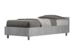 Homelumiere bed with concrete slatted base 80x200
