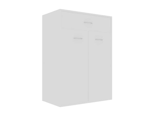 White shoe cabinet 60x35x84