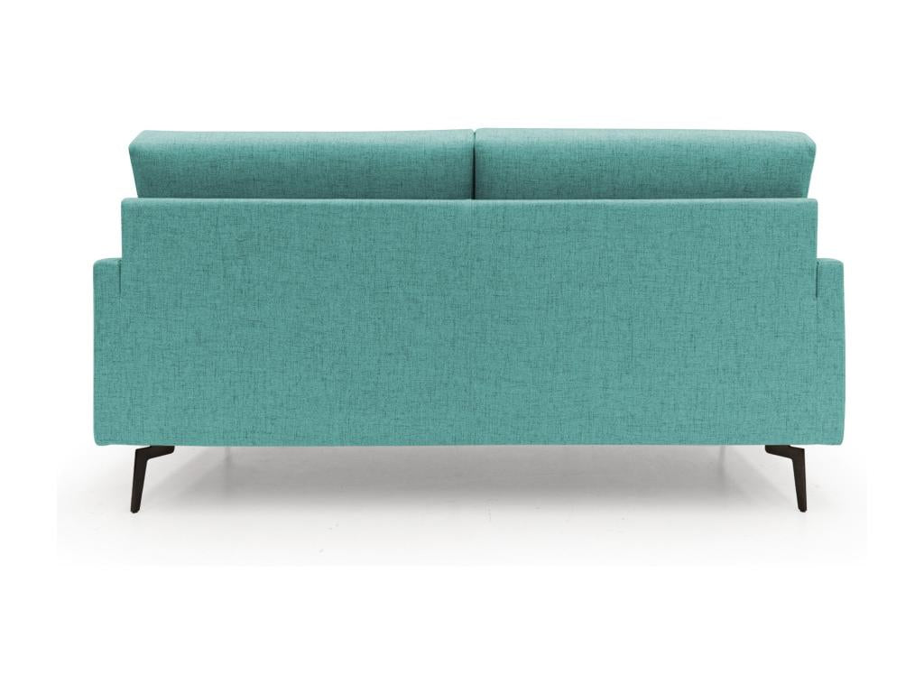Bohometop Modern Sofa in Soft Waterproof Fabric T03 140 cm Aquamarine Green 62241HHUF