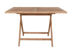 Bohometop - Rectangular Garden Table 120cm Natural Teak 29307KFVV