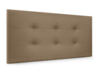 Bohometop Faux Leather Upholstered Headboard 110x60cm Bed 105 - Light Brown 18331JAPX