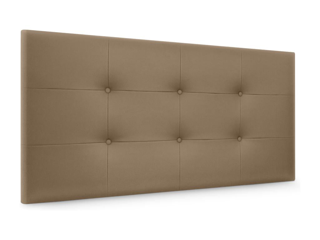 Bohometop Faux Leather Upholstered Headboard 110x60cm Bed 105 - Light Brown 18331JAPX