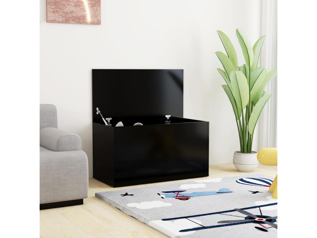 Black storage chest 84x42x46 79512FRRE