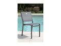 Homelumiere - Garden table and chairs set - 8 seats - Anthracite Grey