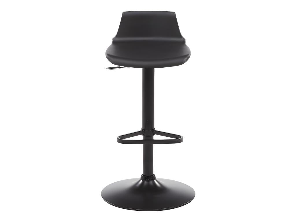 Bar stool - Polypropylene - Adjustable height - Black - Bohometop 72983EDOC